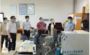 学校党委书记罗嗣海一行参观无损检测技术教育部重点实验室